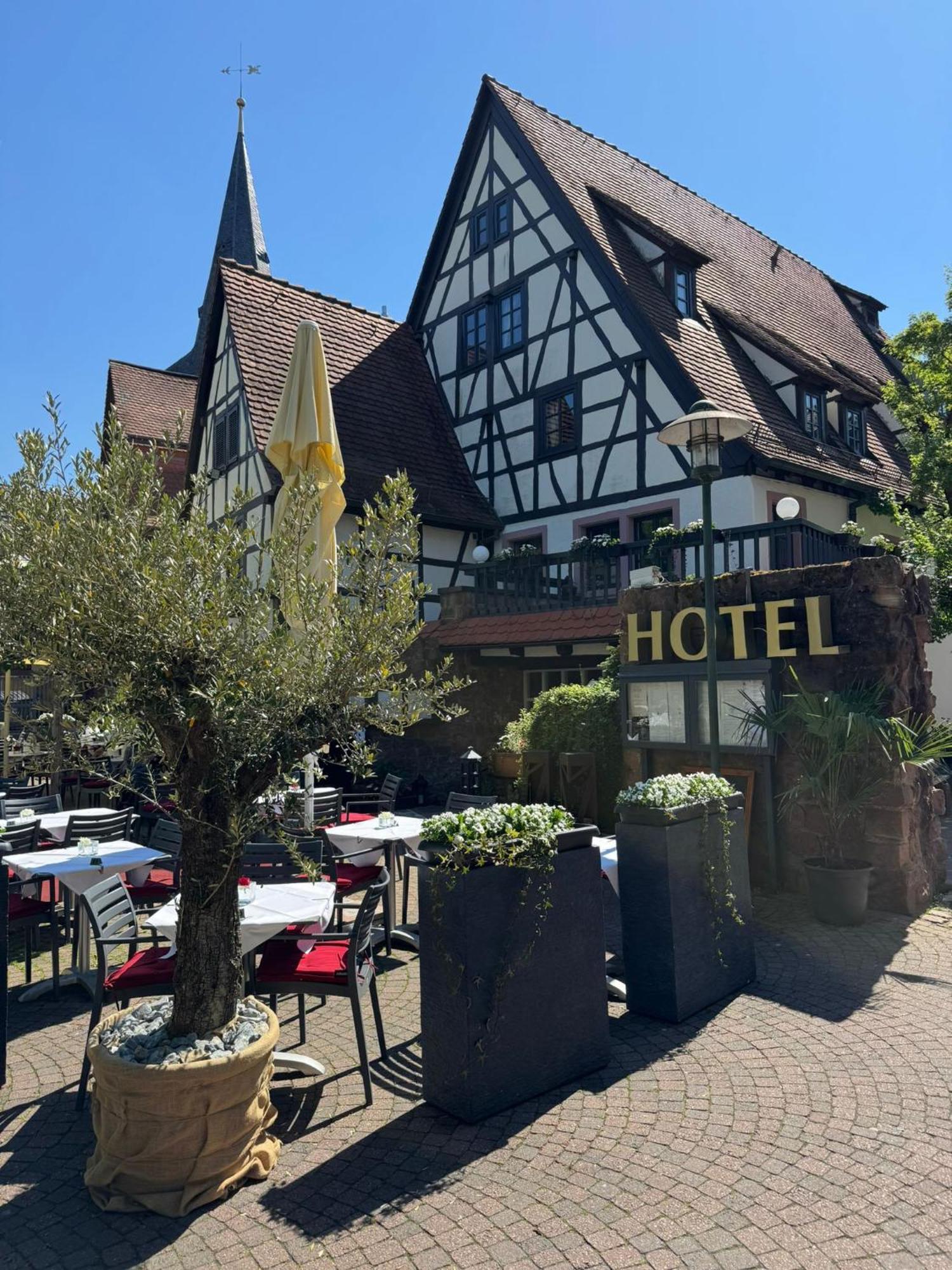 Hotel Restaurant Altes Badhaus Eberbach  Extérieur photo